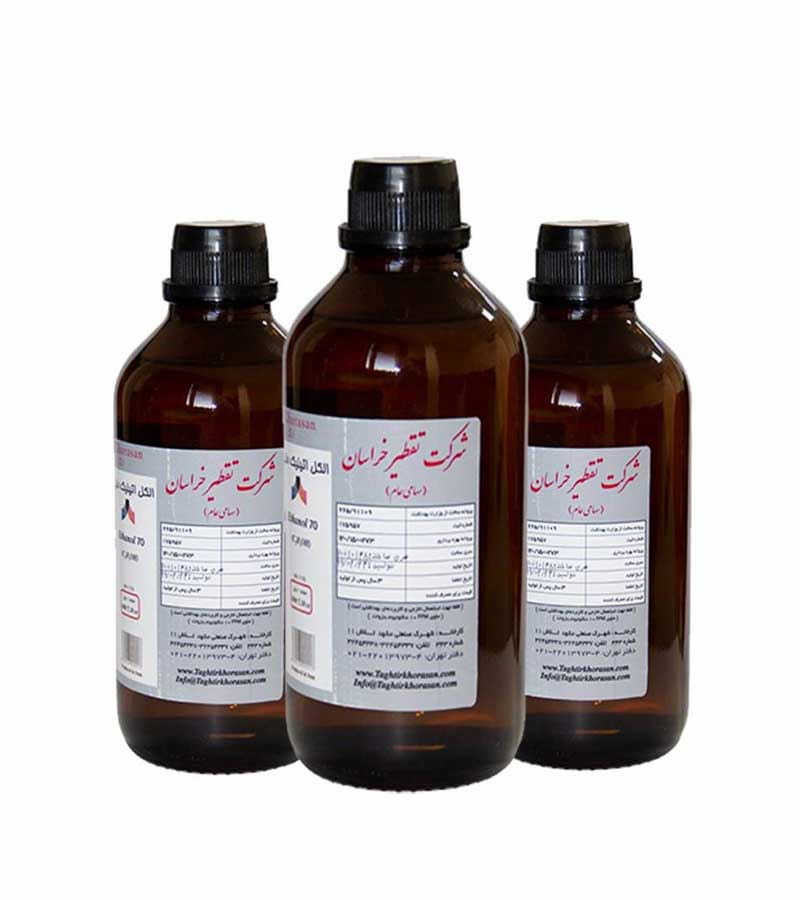 الکل طبی تقطیر خراسان مناسب ضدعفونی و پاکسازی محیطی